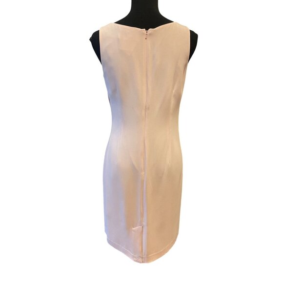 100% silk dress blazer set pink sheath stunning 80's suit sz 8 Vintage classic - Picture 5 of 14